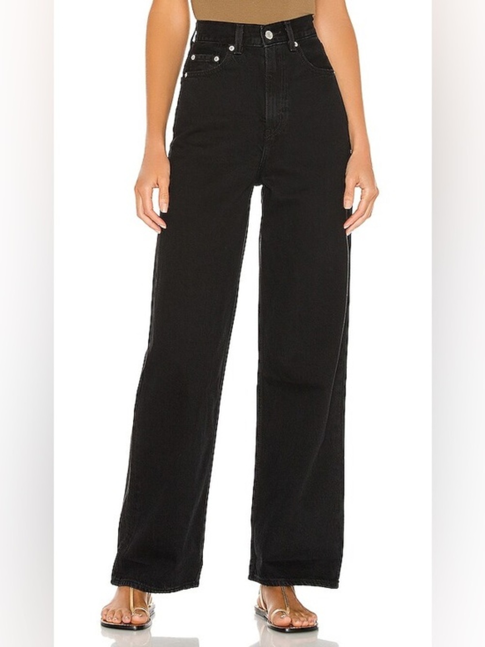 LEVI'S Denim High Loose Jean in Trainwreck size 26